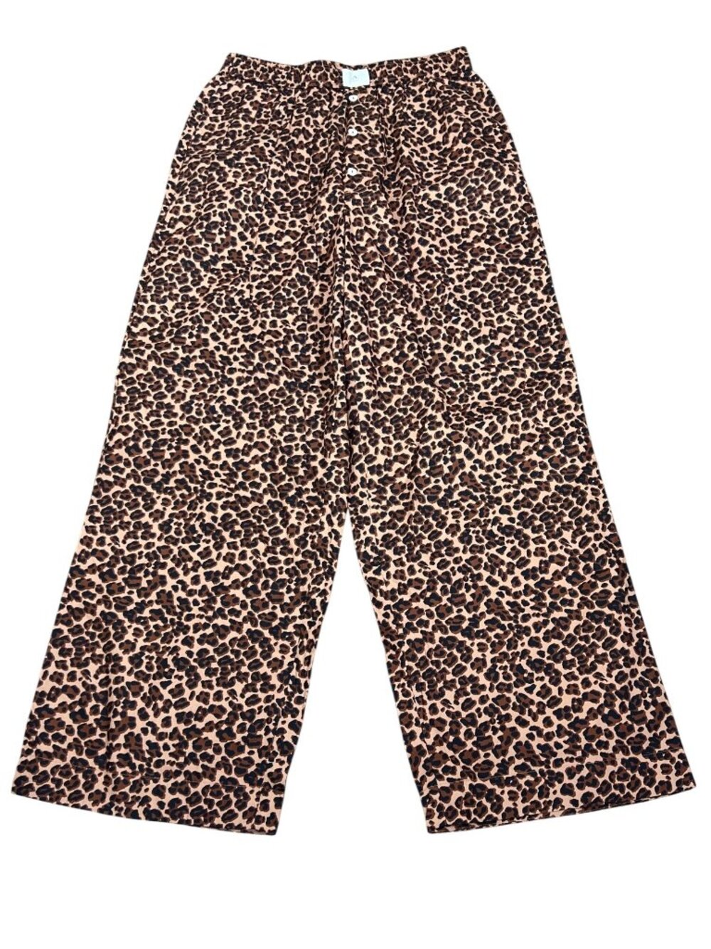 ANTHROPOLOGIE INTIMATES & SLEEPWEAR Wren Boxer Pants Leopard Print Sz S NWT